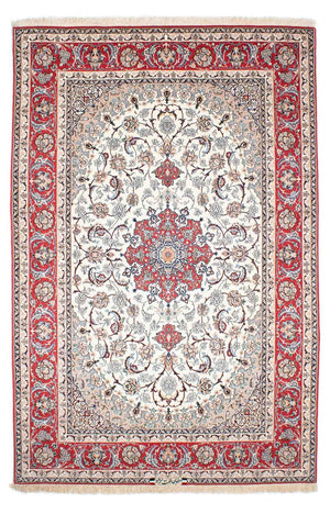 Persisk tæppe - Isfahan - Premium - 243 x 156 cm - beige