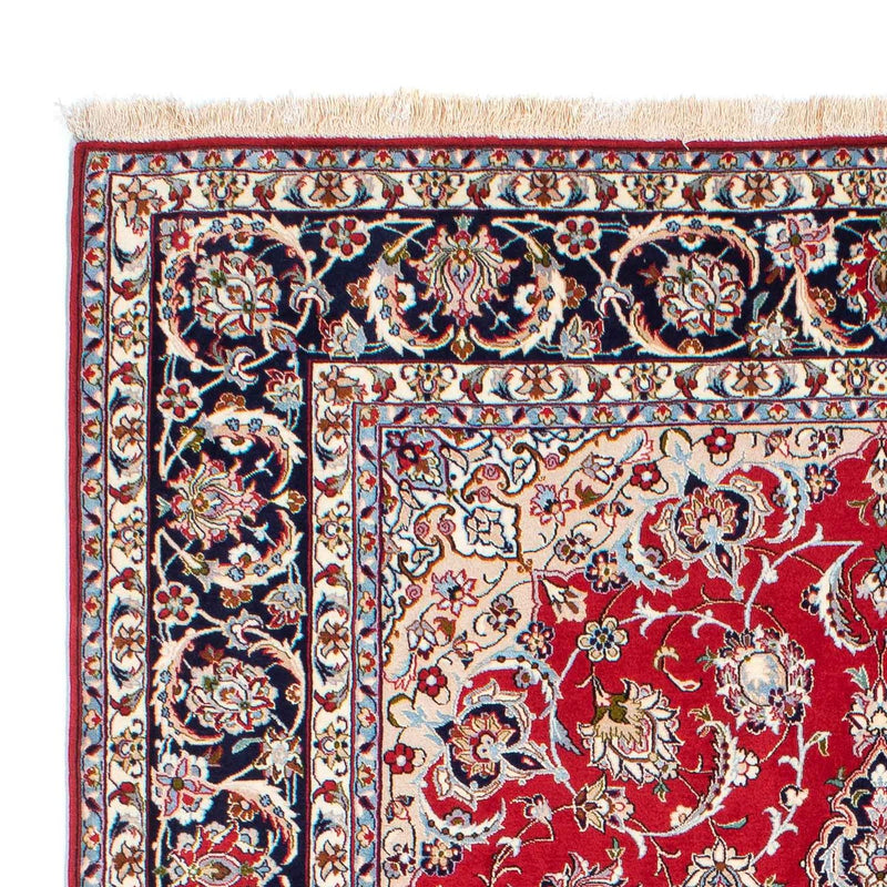 Persisk tæppe - Isfahan - Premium - 233 x 159 cm - rød