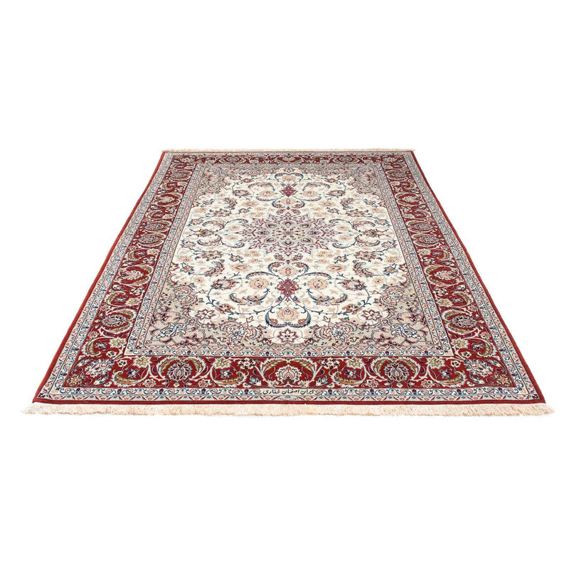 Persisk tæppe - Isfahan - Premium - 237 x 155 cm - beige
