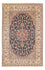 Persisk tæppe - Isfahan - Premium - 308 x 200 cm - mørkeblå