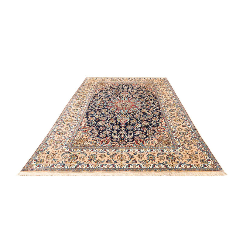 Persisk tæppe - Isfahan - Premium - 308 x 200 cm - mørkeblå