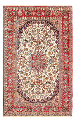 Persisk tæppe - Isfahan - Premium - 326 x 205 cm - rød