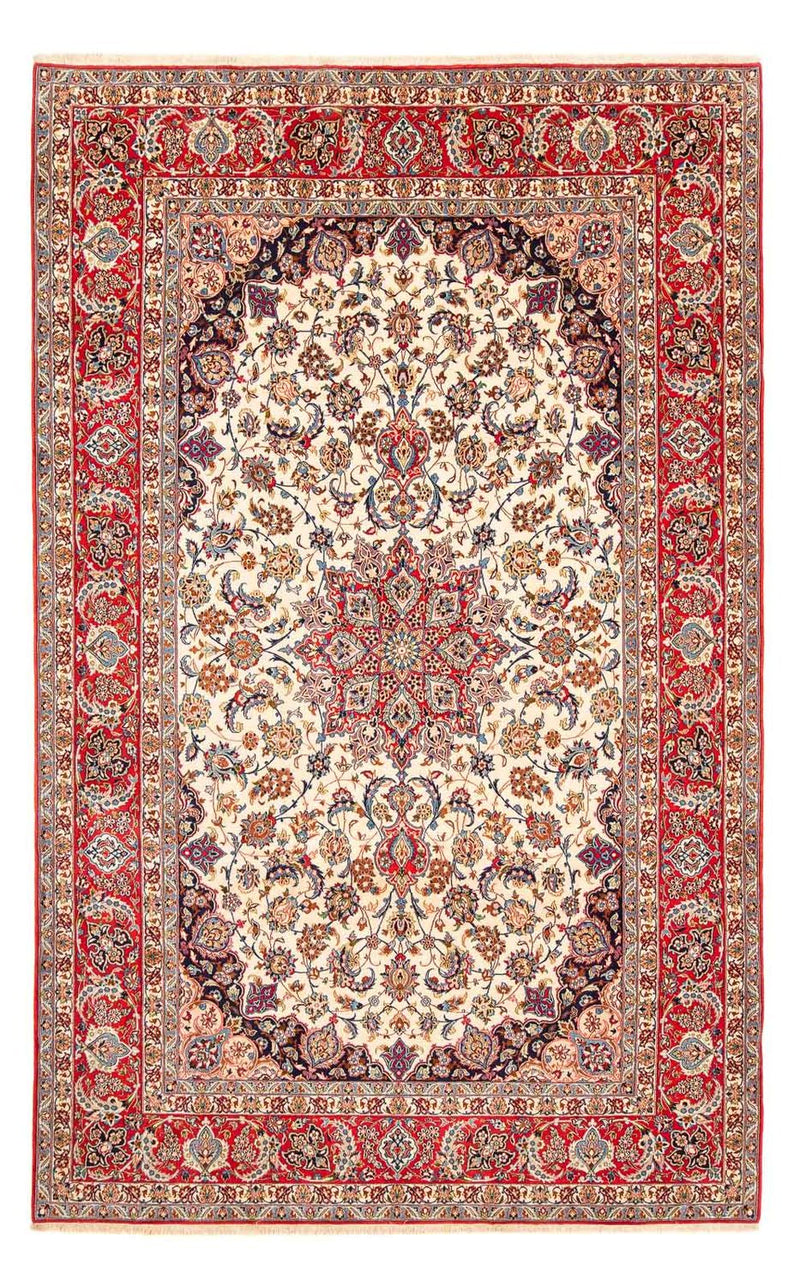 Persisk tæppe - Isfahan - Premium - 326 x 205 cm - rød