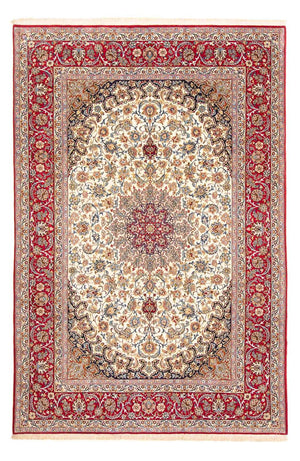 Persisk tæppe - Isfahan - Premium - 308 x 205 cm - rød
