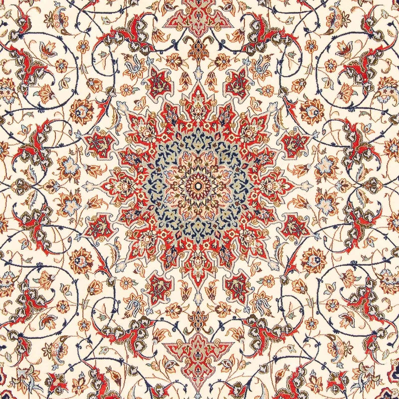 Persisk tæppe - Isfahan - Premium - 310 x 197 cm - rød