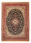 Persisk tæppe - Isfahan - Premium - 344 x 255 cm - mørkerød