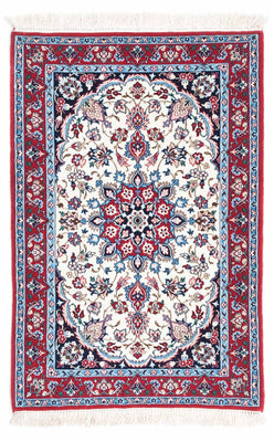 Persisk tæppe - Isfahan - Premium - 108 x 71 cm - beige