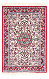 Persisk tæppe - Isfahan - Premium - 105 x 70 cm - beige