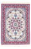 Isfahan Tæppe 71x100cm - Persisk tæppe - Rektangulær / Beige / 71 x 100 cm Rektangulær