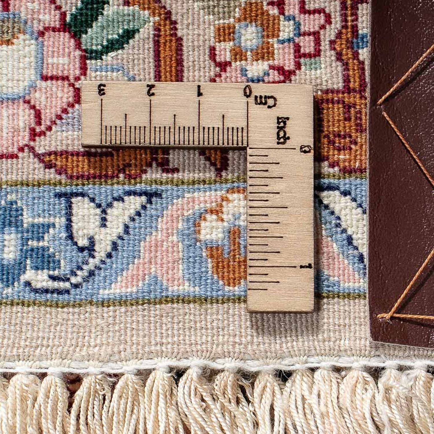 Persisk tæppe - Isfahan - Premium - 102 x 70 cm - beige