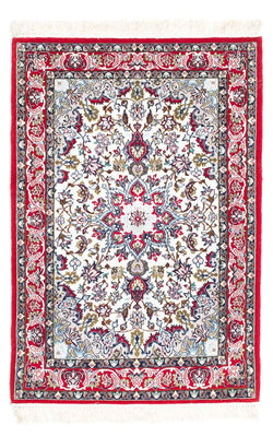 Persisk tæppe - Isfahan - Premium - 103 x 70 cm - beige