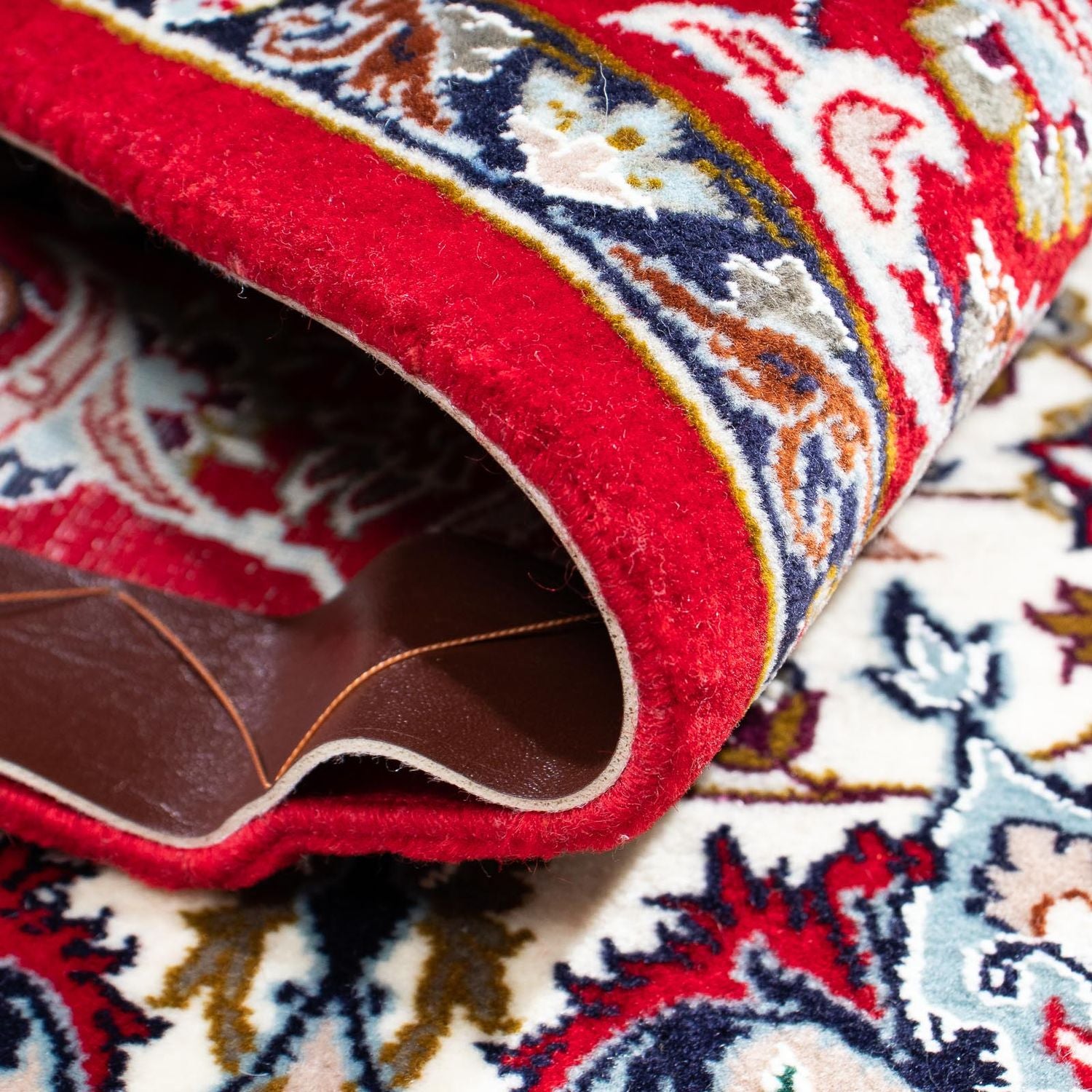Persisk tæppe - Isfahan - Premium - 103 x 70 cm - beige