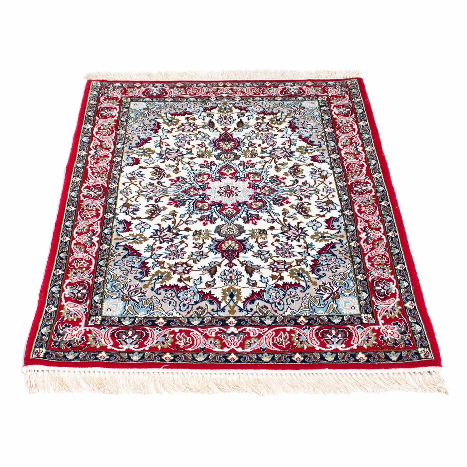 Persisk tæppe - Isfahan - Premium - 103 x 70 cm - beige