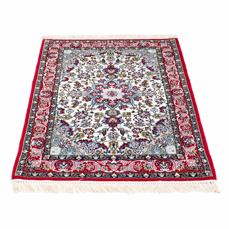Persisk tæppe - Isfahan - Premium - 103 x 70 cm - beige