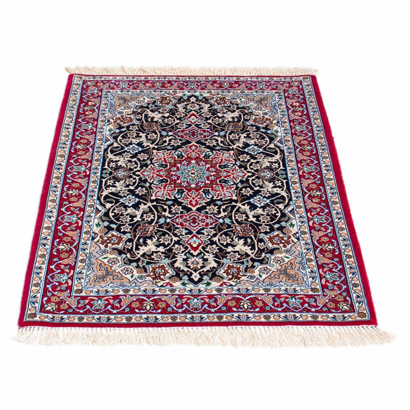 Persisk tæppe - Isfahan - Premium - 102 x 72 cm - rød