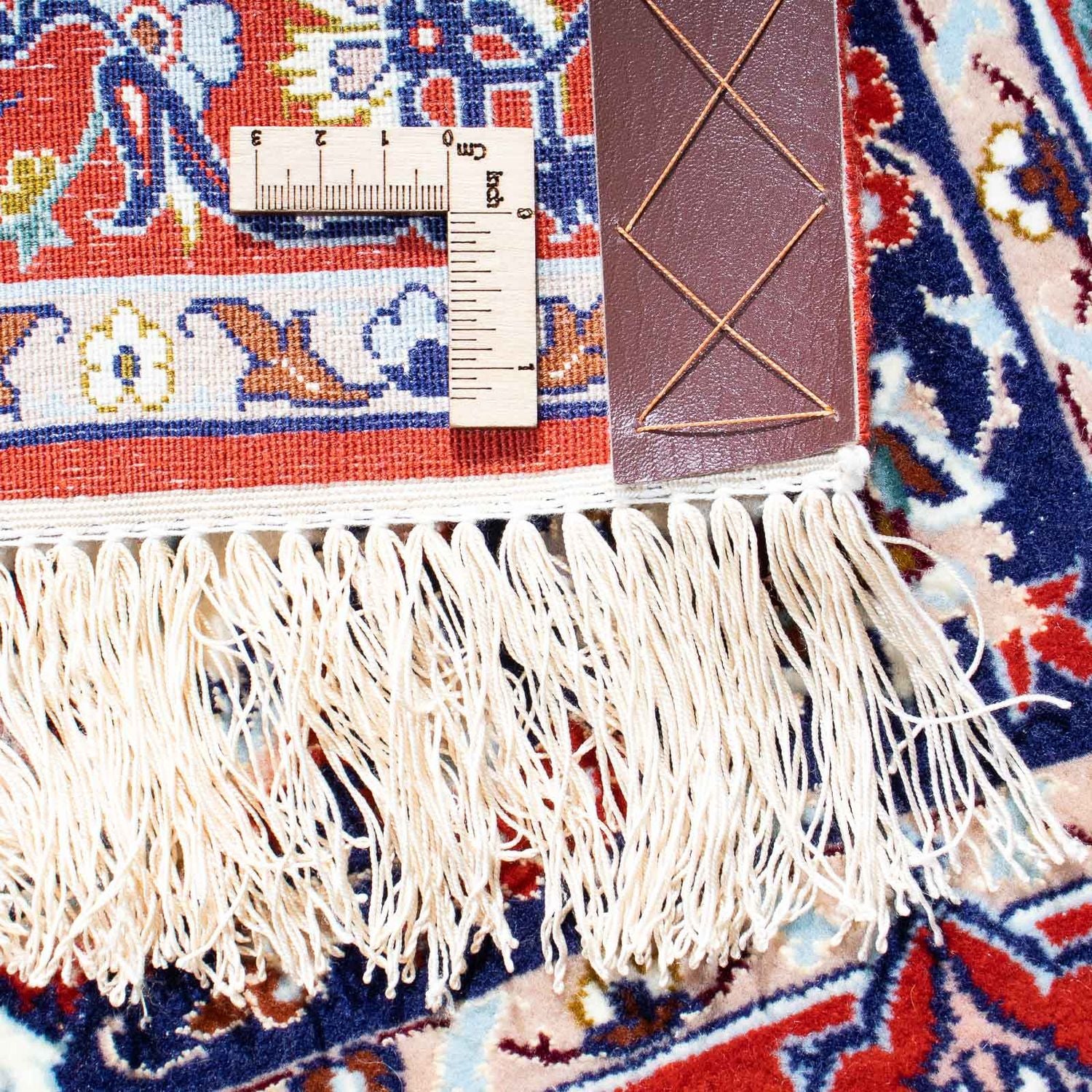 Persisk tæppe - Isfahan - Premium - 108 x 70 cm - beige