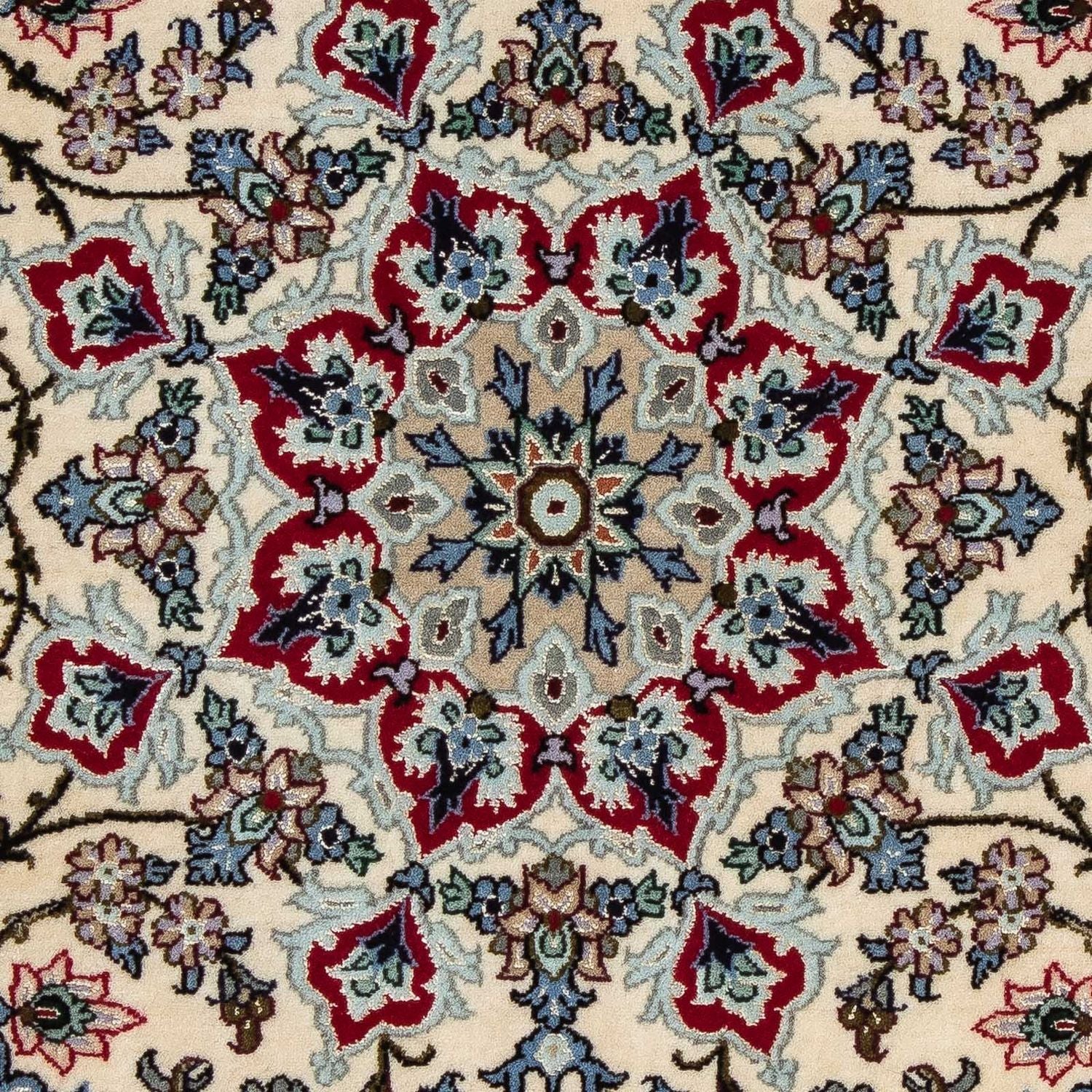Persisk tæppe - Isfahan - Premium - 101 x 70 cm - beige