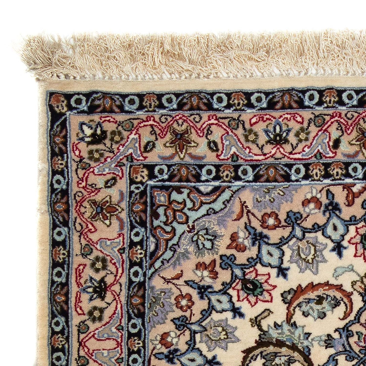 Persisk tæppe - Isfahan - Premium - 101 x 70 cm - beige