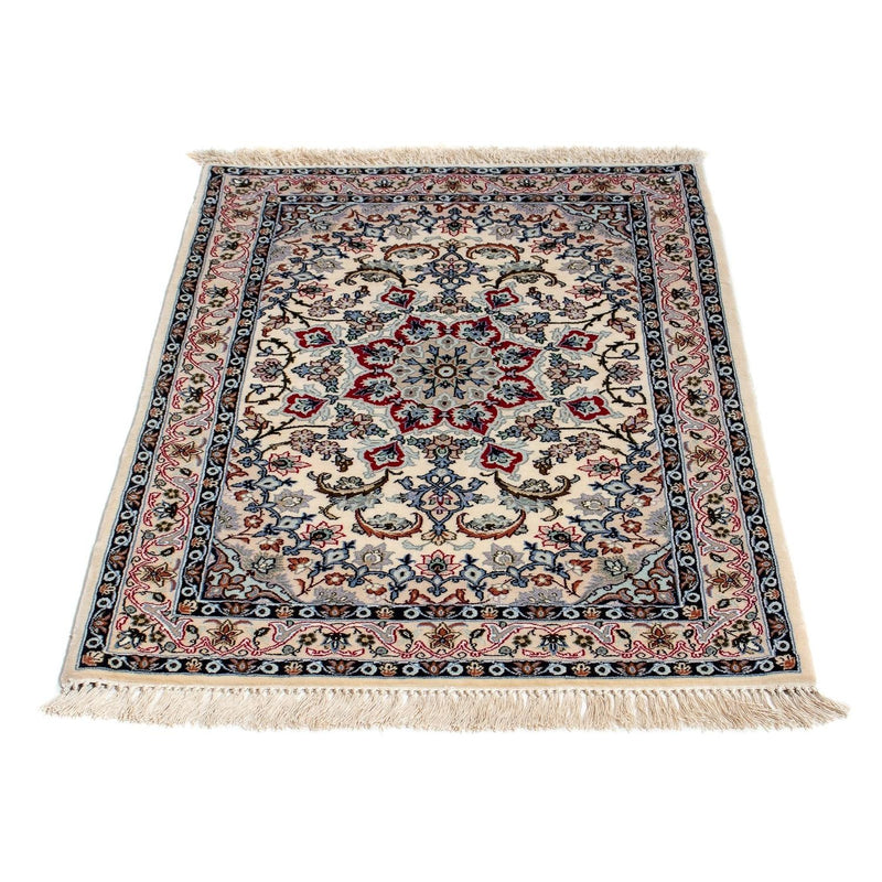 Persisk tæppe - Isfahan - Premium - 101 x 70 cm - beige