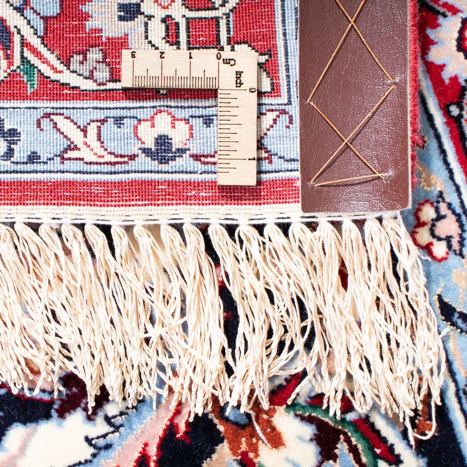 Persisk tæppe - Isfahan - Premium - 121 x 82 cm - beige