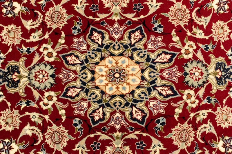 Persisk tæppe - Isfahan - Premium - 158 x 110 cm - rød