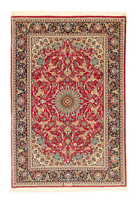 Persisk tæppe - Isfahan - Premium - 161 x 109 cm - rød