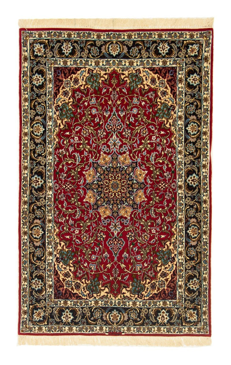 Persisk tæppe - Isfahan - Premium - 170 x 107 cm - rød