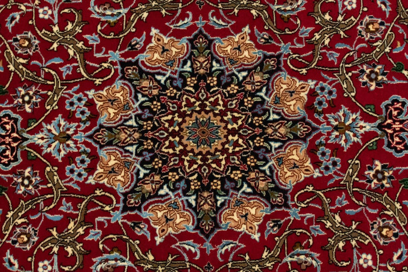 Persisk tæppe - Isfahan - Premium - 170 x 107 cm - rød