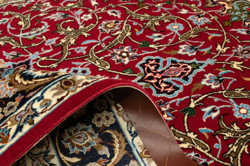 Persisk tæppe - Isfahan - Premium - 170 x 107 cm - rød