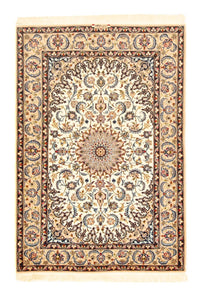 Persisk tæppe - Isfahan - Premium - 160 x 109 cm - beige