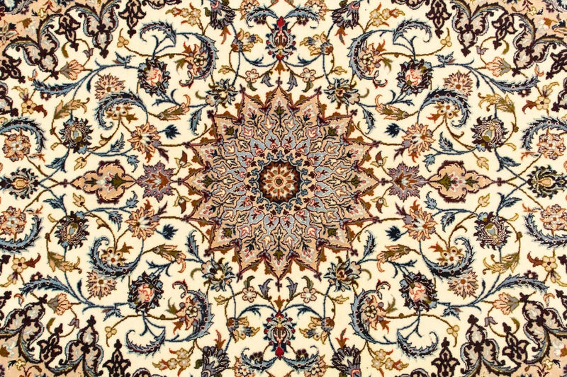 Persisk tæppe - Isfahan - Premium - 160 x 109 cm - beige
