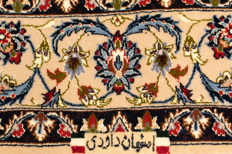 Persisk tæppe - Isfahan - Premium - 160 x 109 cm - beige