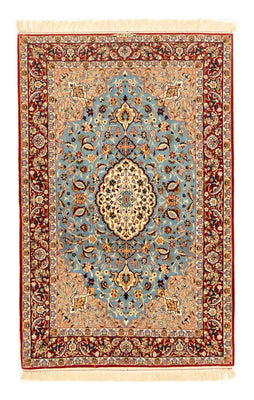 Persisk tæppe - Isfahan - Premium - 172 x 112 cm - lyseblå