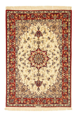 Persisk tæppe - Isfahan - Premium - 163 x 111 cm - beige