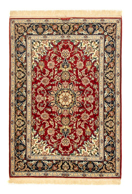 Persisk tæppe - Isfahan - Premium - 162 x 111 cm - rød