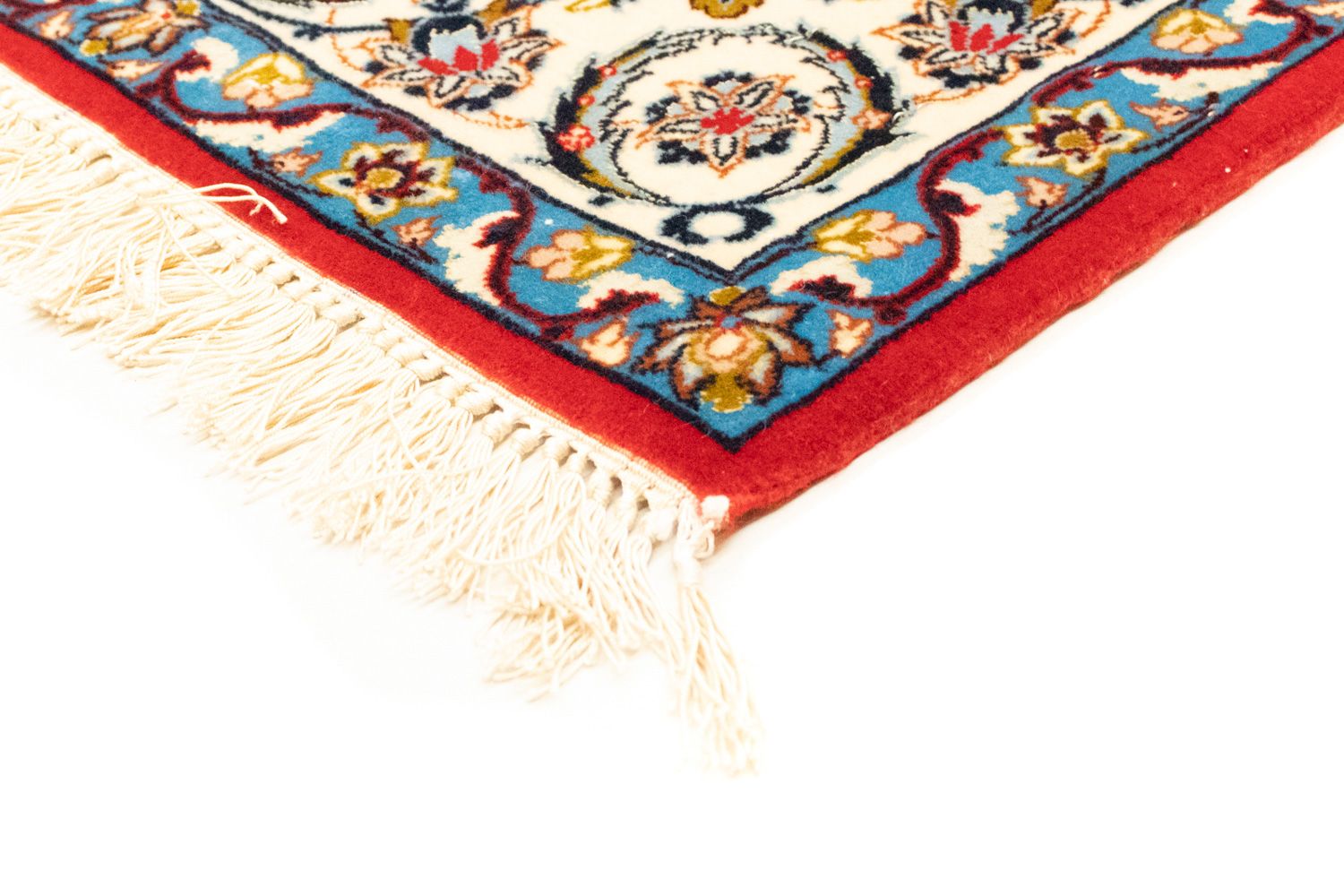 Persisk tæppe - Isfahan - Premium - 162 x 107 cm - rød