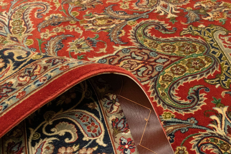 Persisk tæppe - Isfahan - Premium - 171 x 111 cm - rød