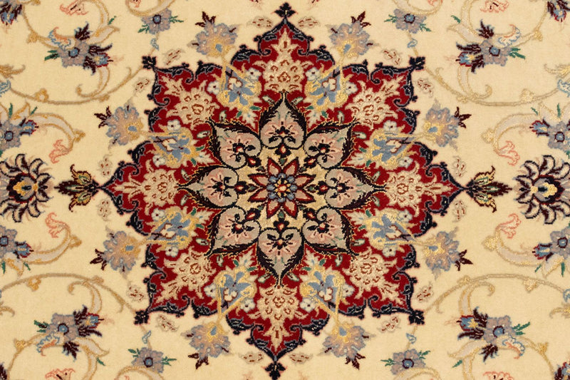 Persisk tæppe - Isfahan - Premium - 168 x 110 cm - beige
