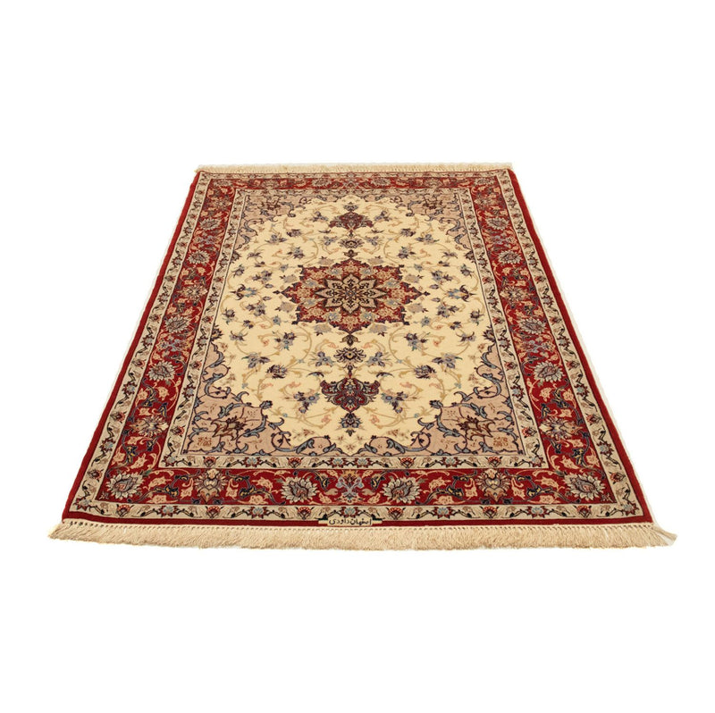 Persisk tæppe - Isfahan - Premium - 168 x 110 cm - beige