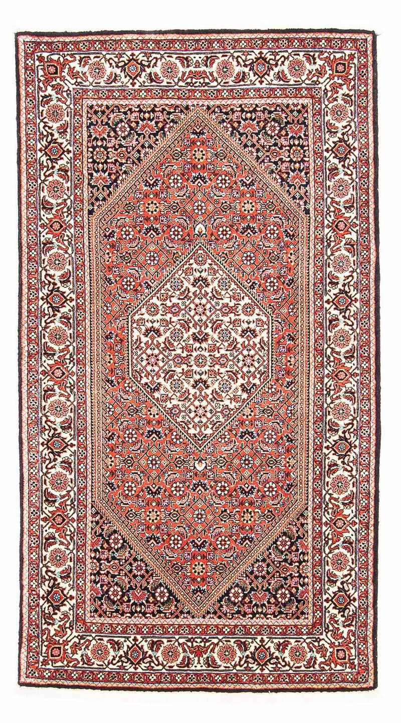 Persisk tæppe - Bijar - 154 x 82 cm - rød