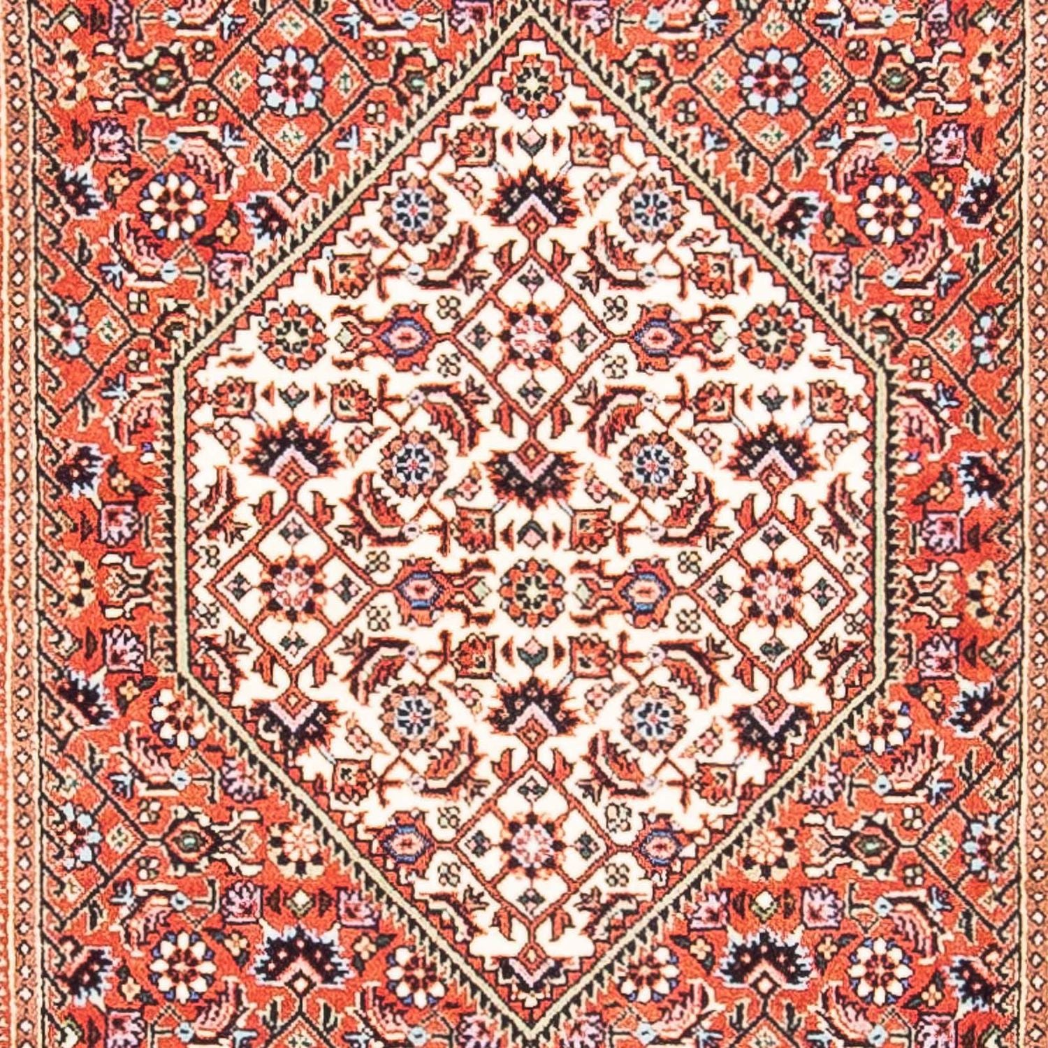 Persisk tæppe - Bijar - 154 x 82 cm - rød