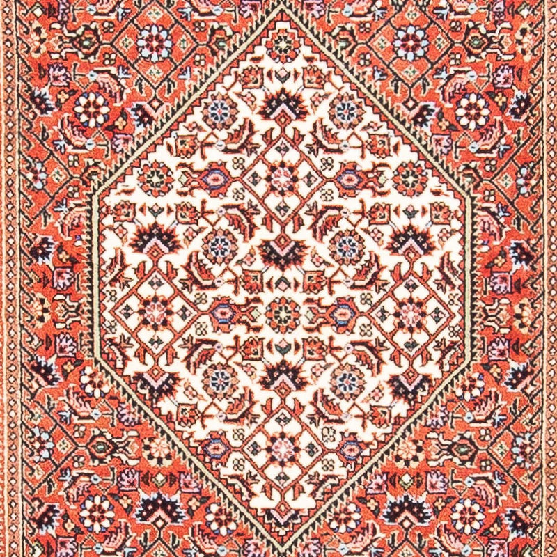 Persisk tæppe - Bijar - 154 x 82 cm - rød