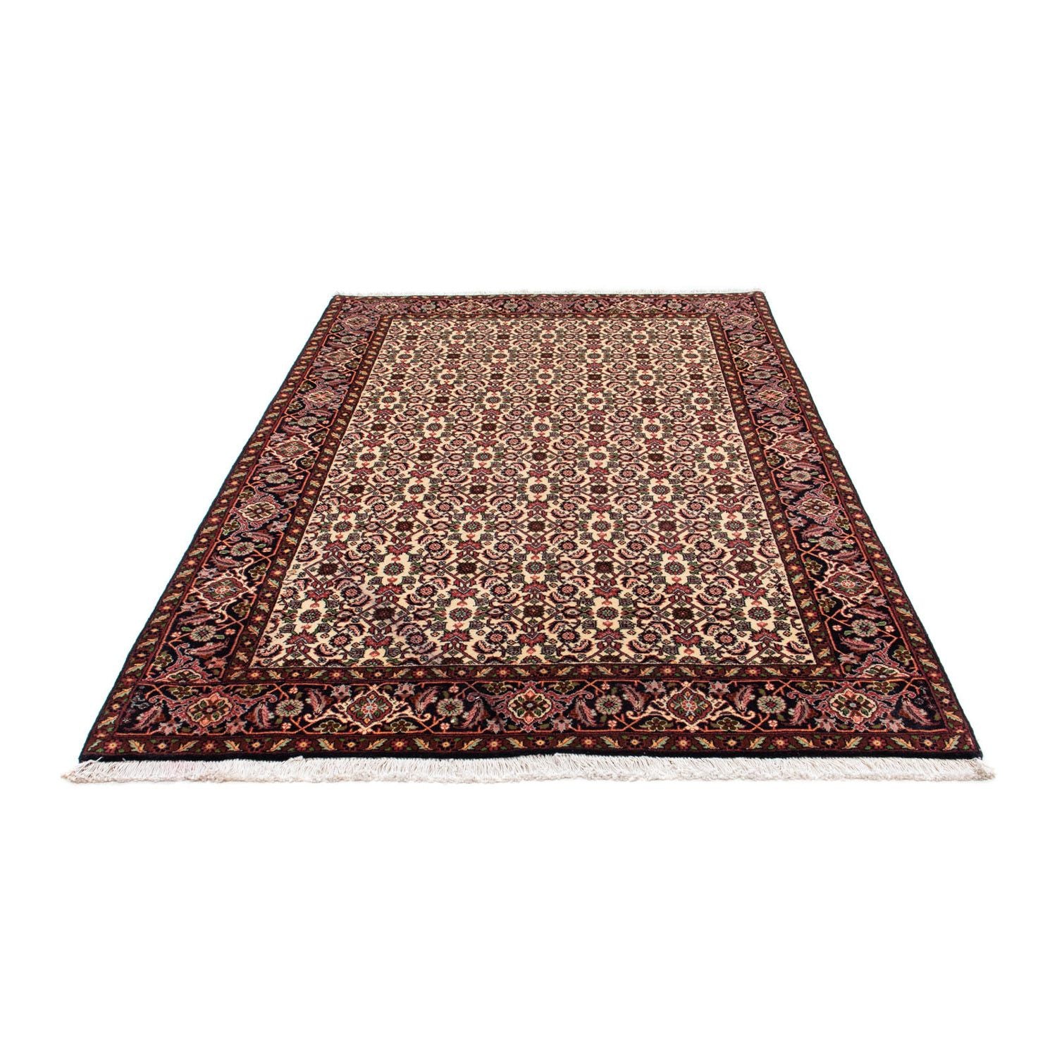 Persisk tæppe - Bijar - 215 x 142 cm - beige