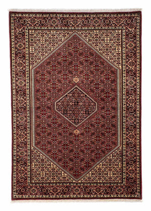 Persisk tæppe - Bijar - 242 x 170 cm - brun