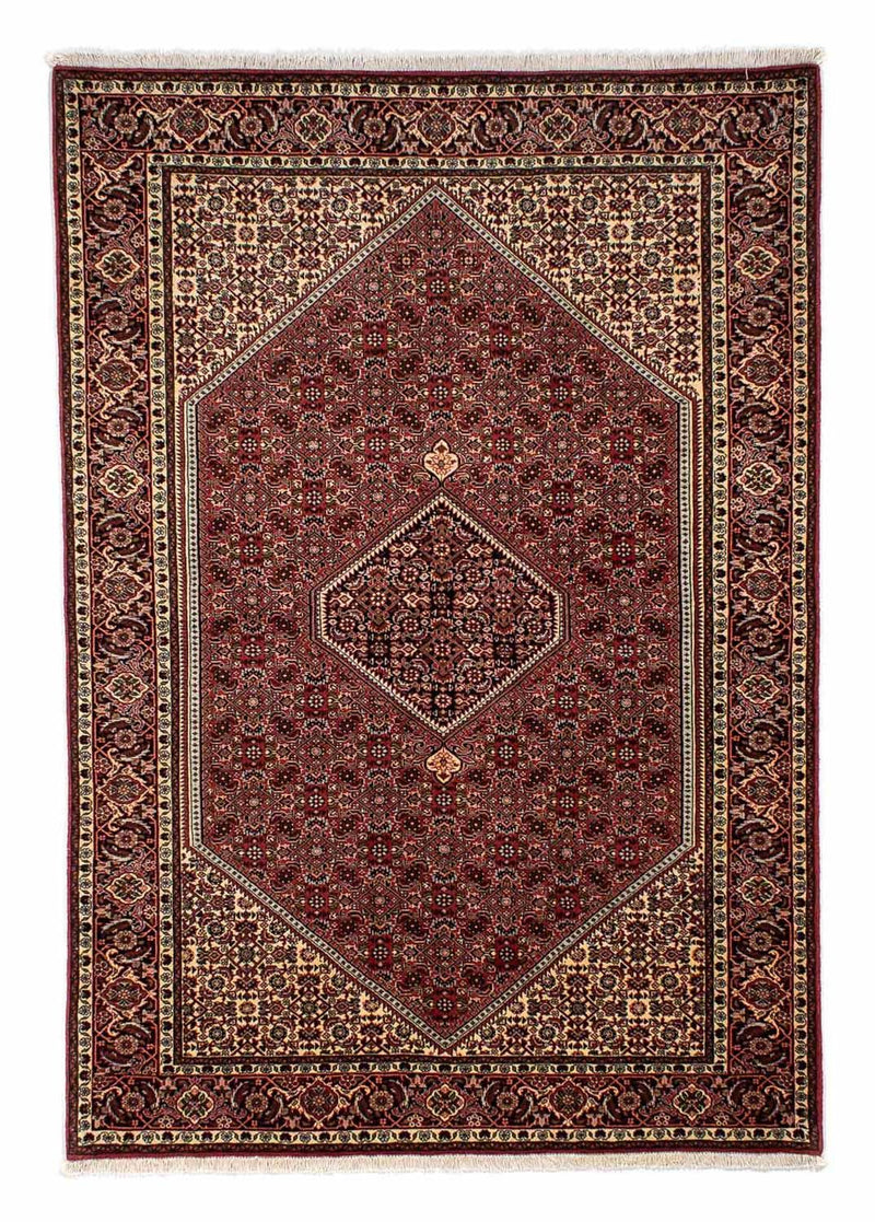 Persisk tæppe - Bijar - 242 x 170 cm - brun