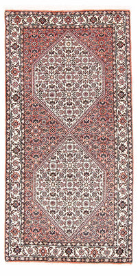 Persisk tæppe - Bijar - 151 x 79 cm - beige
