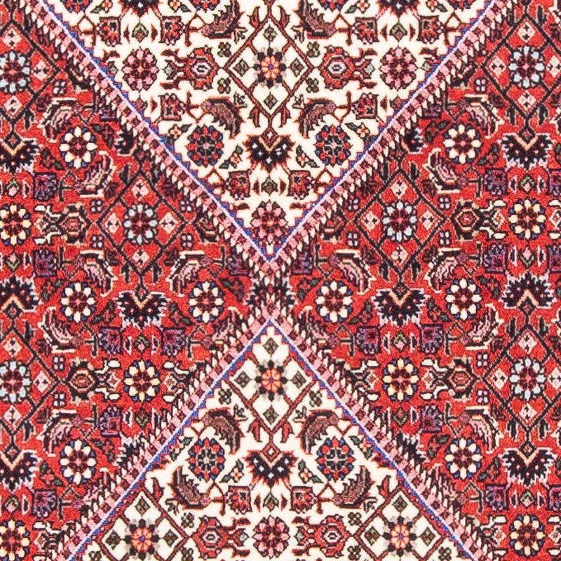 Persisk tæppe - Bijar - 166 x 77 cm - rød