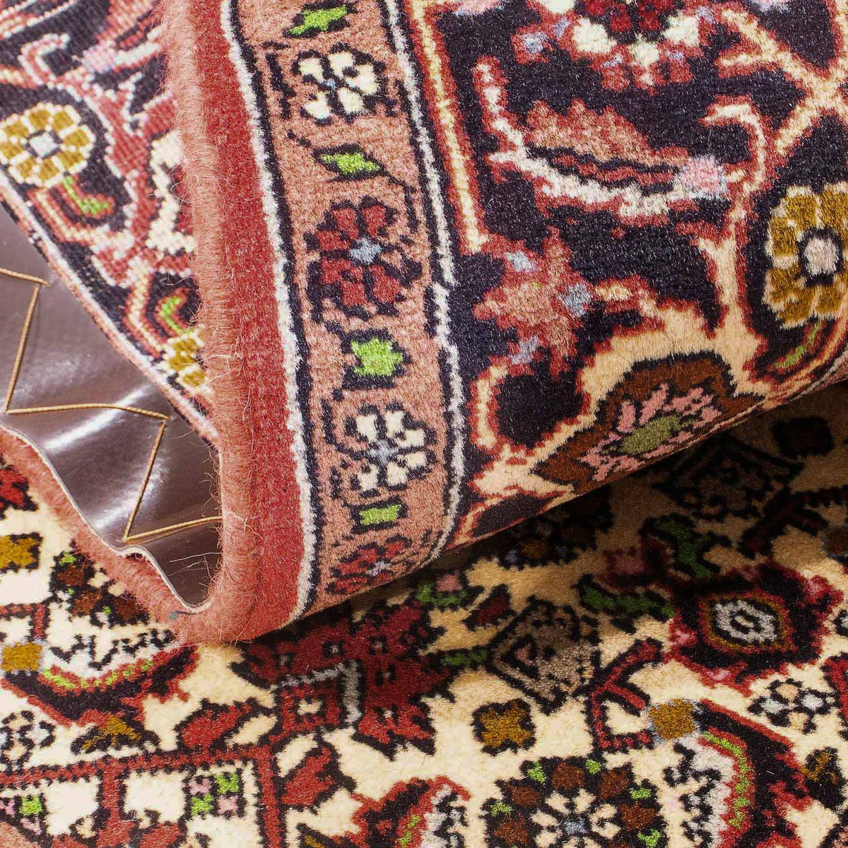 Persisk tæppe - Bijar - 143 x 82 cm - beige