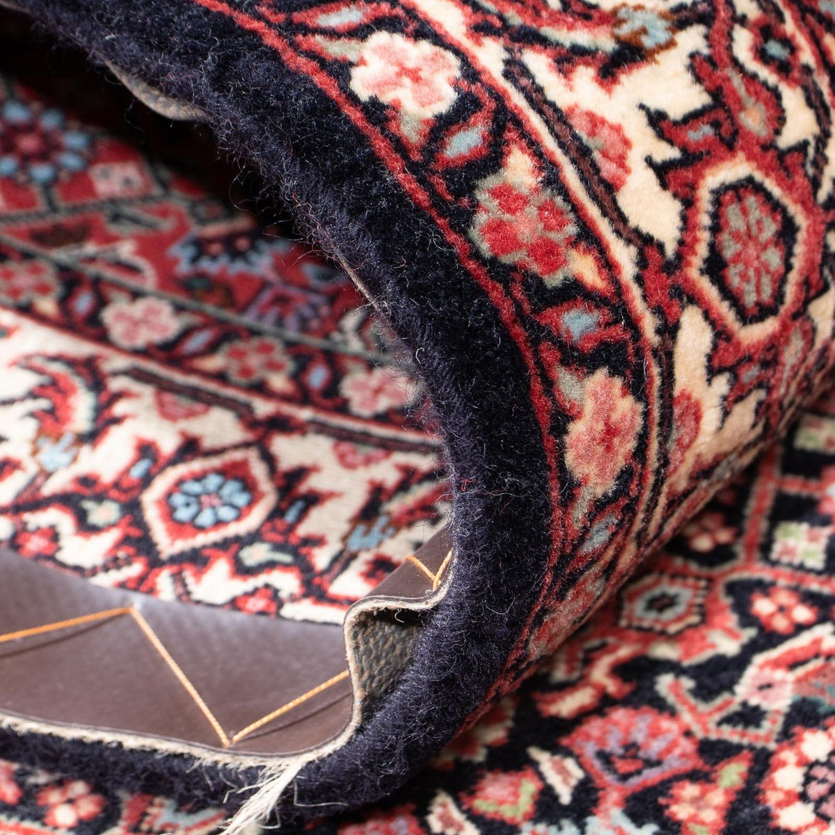 Løber Persisk tæppe - Bijar - 209 x 72 cm - mørkeblå