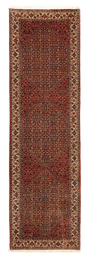 Løber Persisk tæppe - Bijar - 307 x 84 cm - flerfarvet